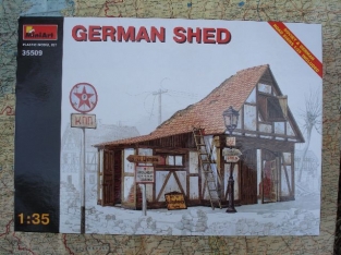 Mini Art 35509 GERMAN SHED diorama WO2
